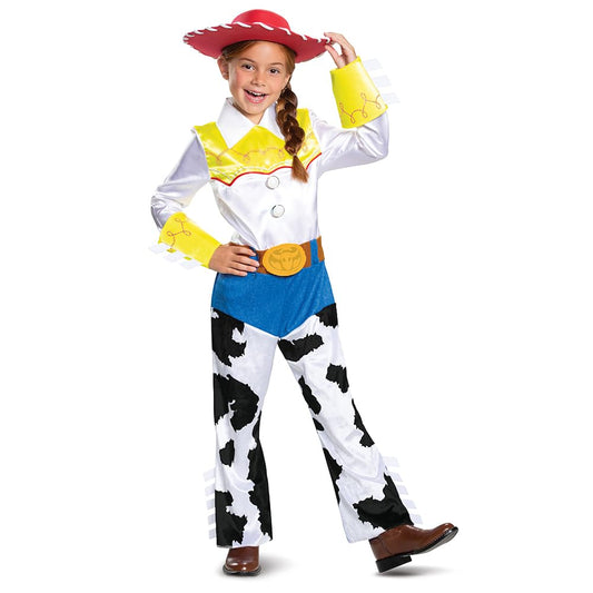 Disguise Disney Pixar Jessie Toy Story 4 Deluxe - Disfraz de niña Multi, XS (3T-4T)