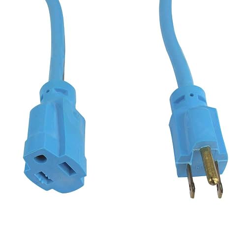 SANELEC, Extensión Eléctrica, 1,625 W de Potencia, Color Azul, Corriente de 13 A, Modelo 2262