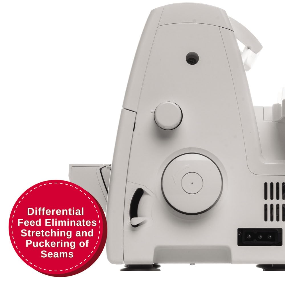 SINGER S0105 Overlock Serger, blanco