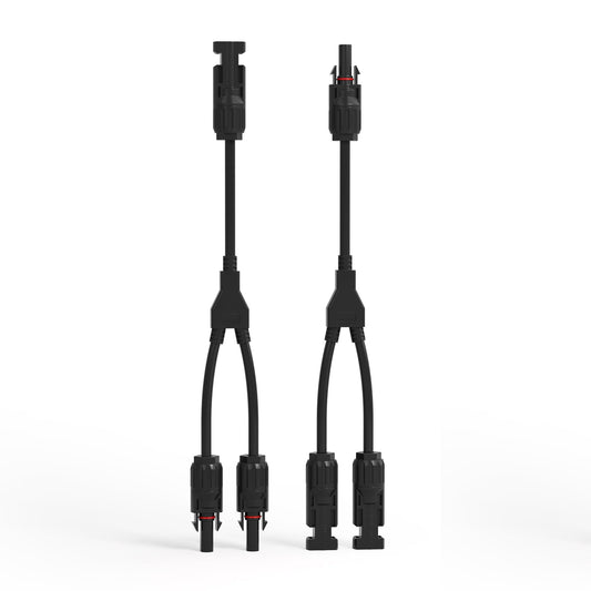 Renogy - Cable adaptador paralelo de rama en Y, MMF+FFM