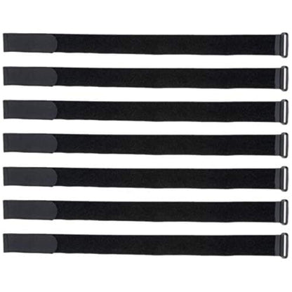 VELCRO Brand 91837 - Correa de velcro con hebilla, 18 in x 1 in, Negro