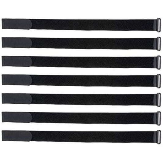 VELCRO Brand 91837 - Correa de velcro con hebilla, 18 in x 1 in, Negro