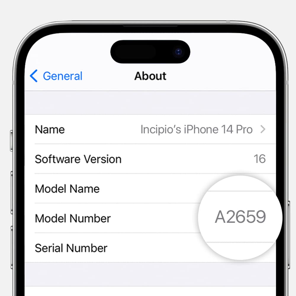 Incipio Grip Funda Compatible con iPhone 14 Pro, Protección Caídas 4.2m, Bisel Elevado, Protección Antimicrobiana - Transparente