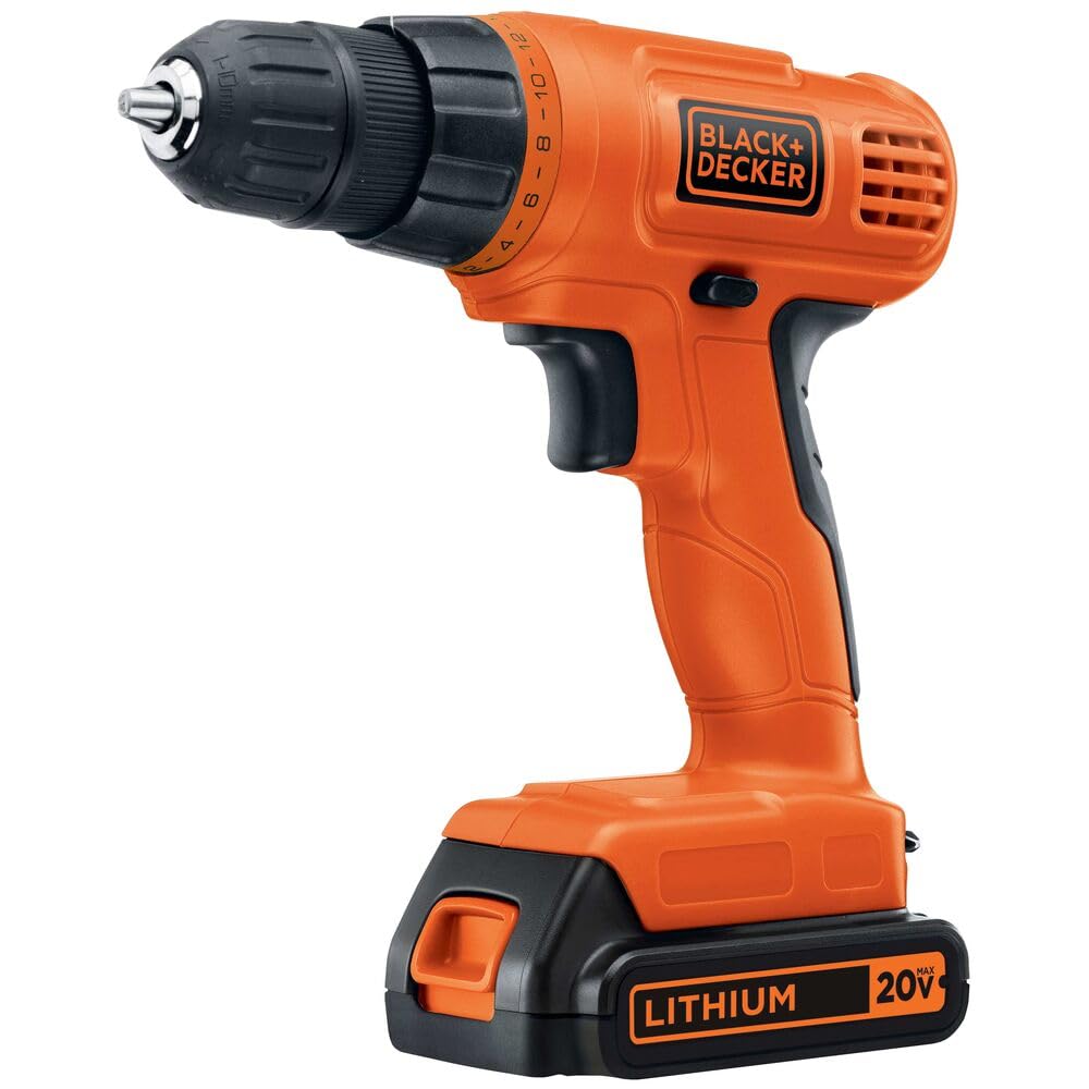 BLACK+DECKER Batería Portátil de Ion de Litio, 20V Máx., 1.5Ah, LD120BAT
