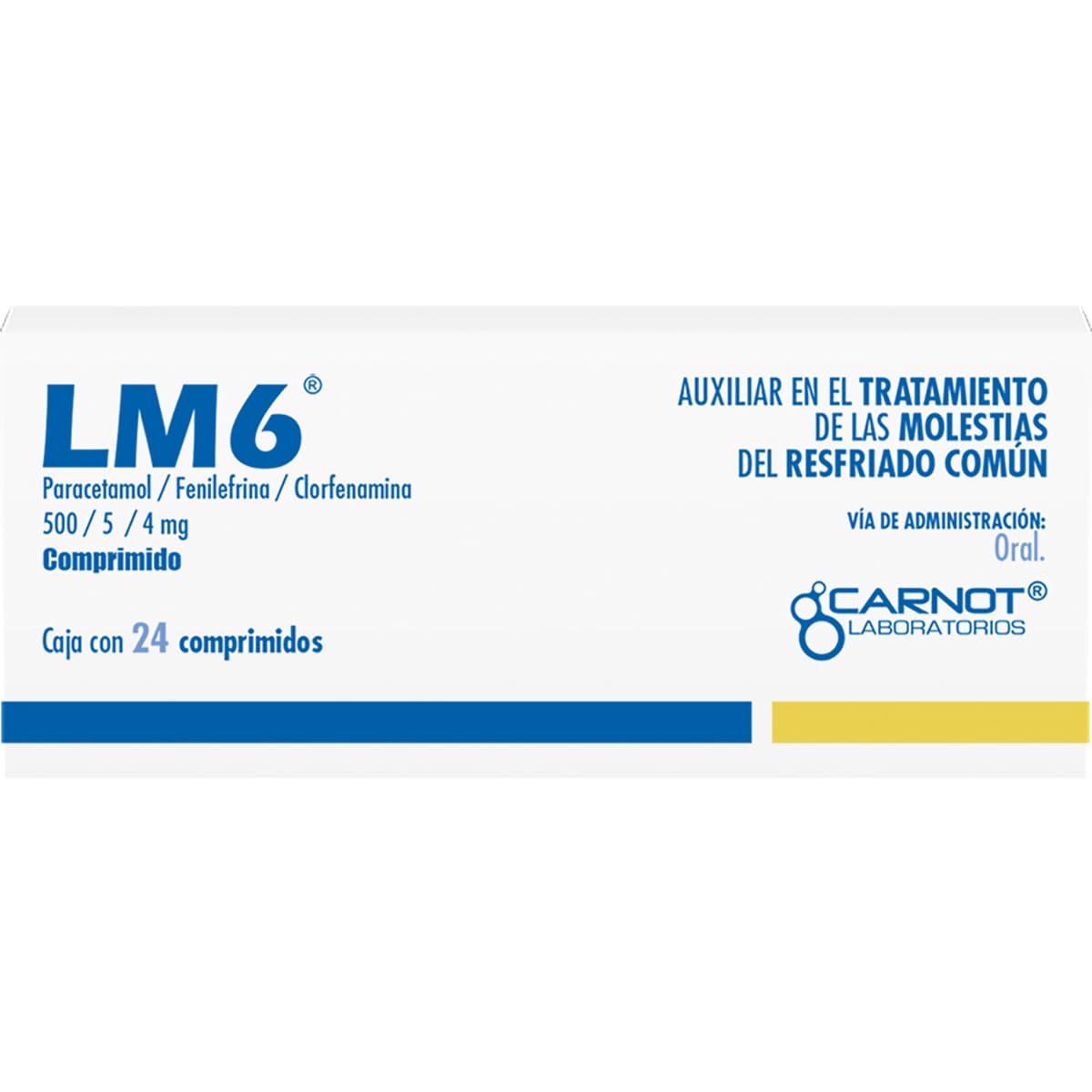 LM6 Antihistamínicos, 24 Cápsulas