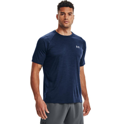 Under Armour Tech 2.0 Playera de Entrenamiento para Hombre - Azul (Academy Blue - Steel Grey - 408) - XL - Sólido