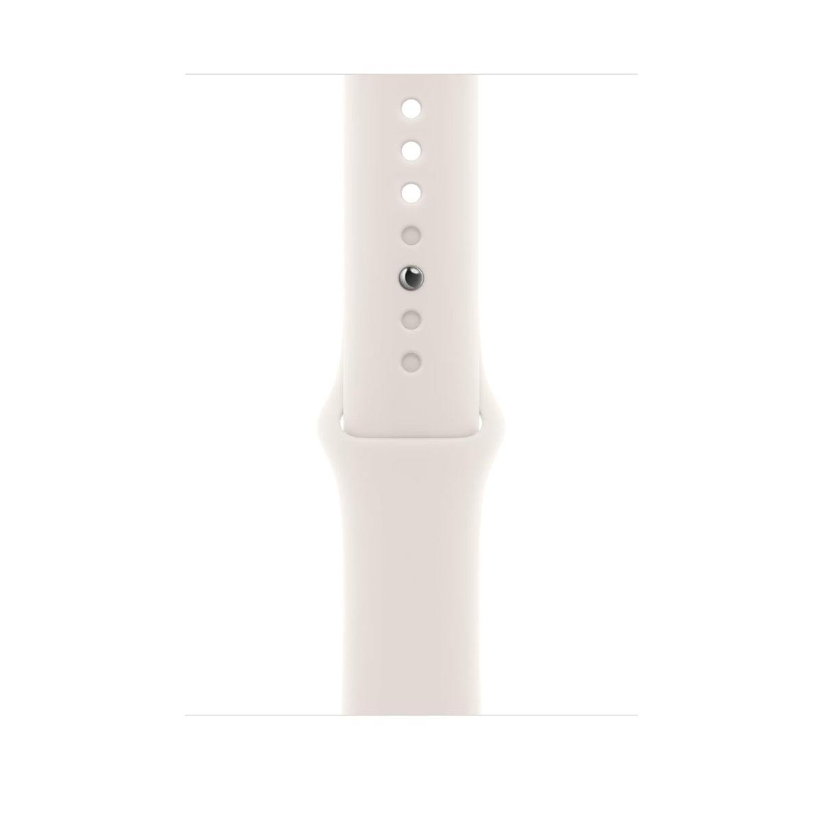 Apple Watch Correa Deportiva (Sport Band) - M - L para muñecas de 160–210 mm - 46mm - Blanco estelar