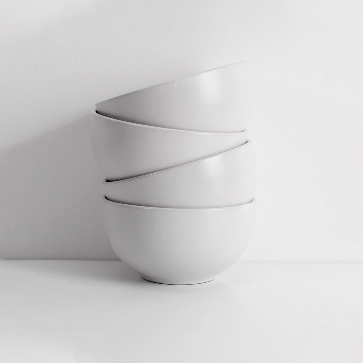 Le Bonne Table by Crown Baccara - Juego de 4 Platos Hondos, Bowls o Cuencos de Cerámica