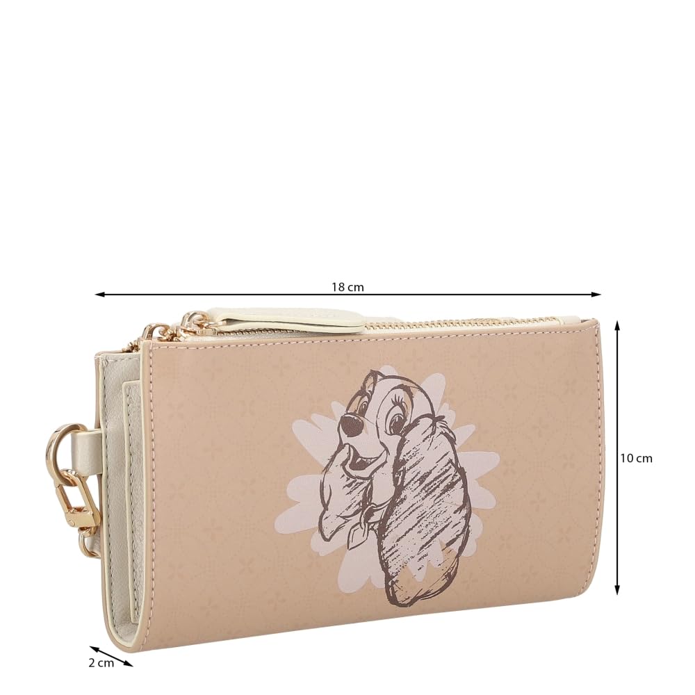 W Capsule Lady And The Tramp Cartera para Mujer Beige HBDAIRIN10CW