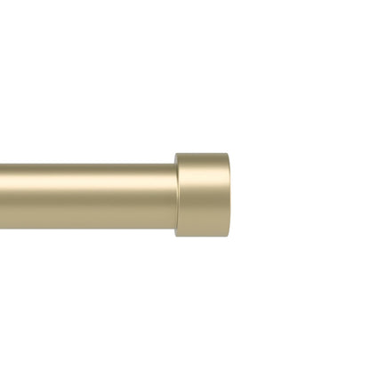 Umbra Cappa Cortinero Sencillo Ajustable - Dorado - 168 a 305 cm