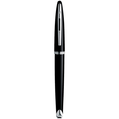 Waterman Carène Pluma Estilográfica, Negro (Black Sea), Punta Fina