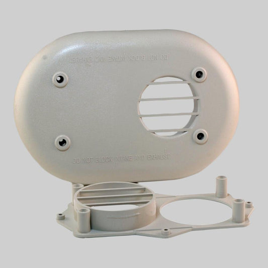 DiversiTech HVENT2 Kit de terminación de ventilación horizontal de 2 pulgadas para calentador de agua a gas sin tanque, horno de alta eficiencia, 9.6 x 2.9 x 13.5 pulgadas