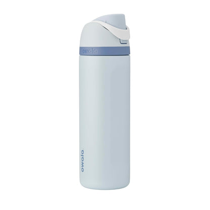 Owala FreeSip Disney Princess Botella de Agua con Popote, Acero Inoxidable, 24 oz - Cenicienta - Princesa Disney