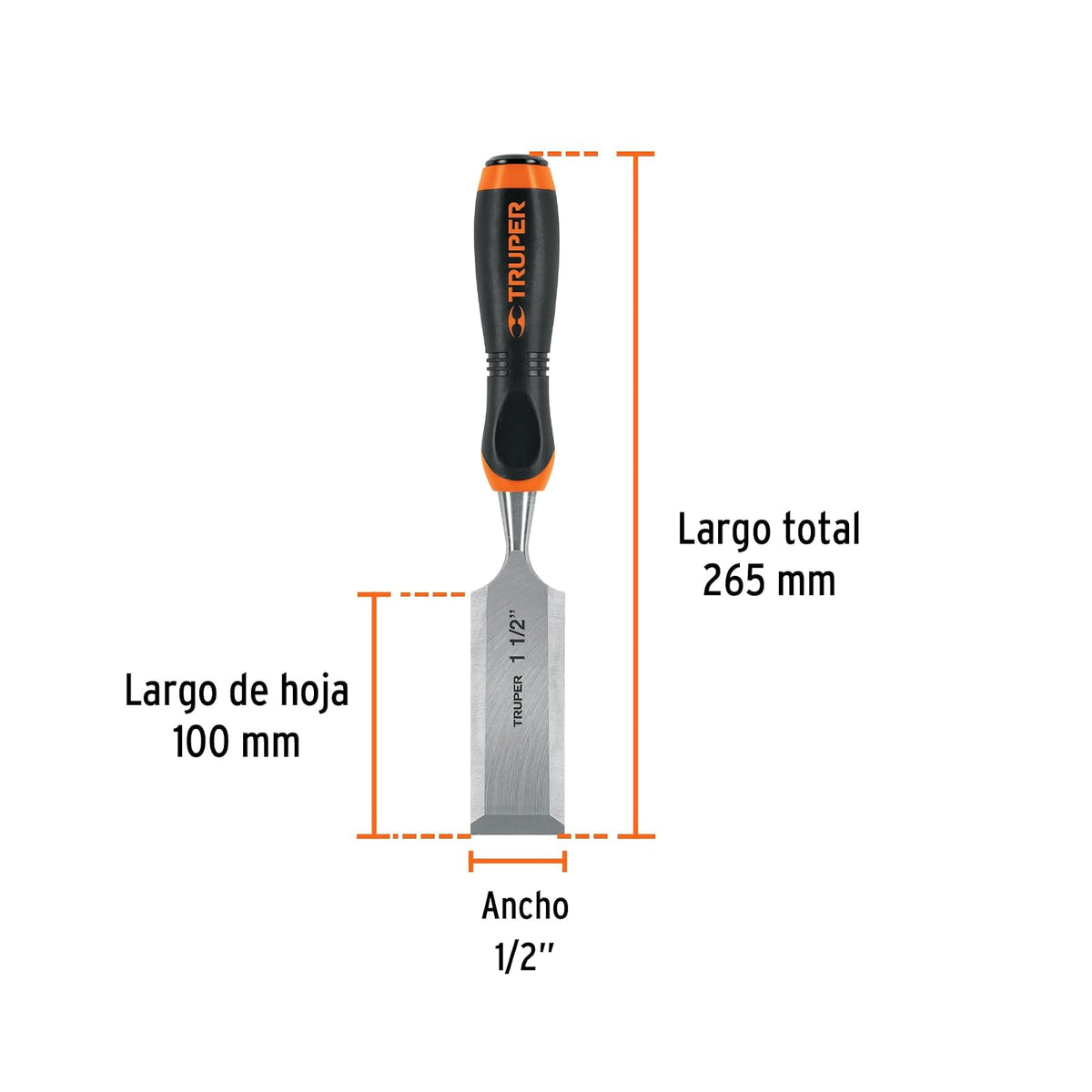 Truper FT-1-1/2, Formón, 1 1/2"