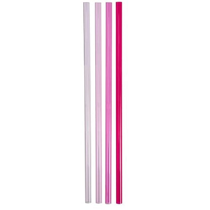 Stanley Quencher - Popotes de Repuesto Reutilizables para Vaso con asa, Accesorio de Vaso de Acero Inoxidable, sin BPA, Paquete múltiple Rosa