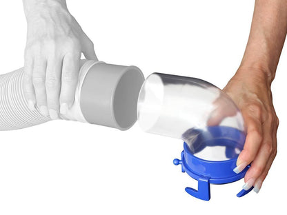 Prest-O-Fit 1-0020 Blueline - Adaptador de Manguera de 90°, Transparente