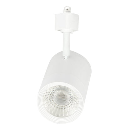 Tecnolite Lámpara Spot de Riel LED Dirigible YSNLED-013/B, 14.5 W, Luz Suave Cálida, Blanco