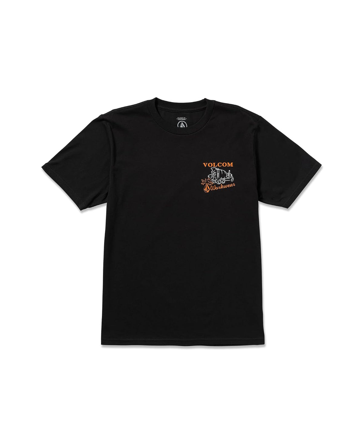 Volcom Pour Choices - Playera de Manga Corta para Hombre - M - Negro -