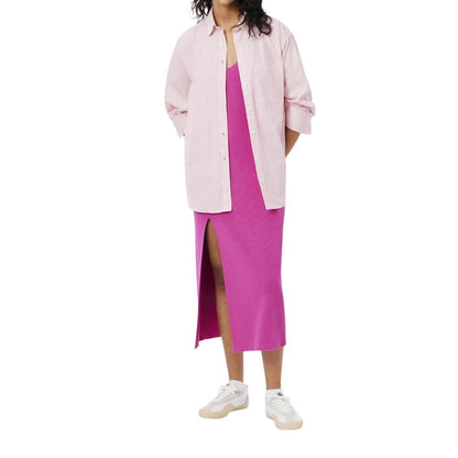 Lacoste Popeline - Camisa de Manga Larga para Mujer