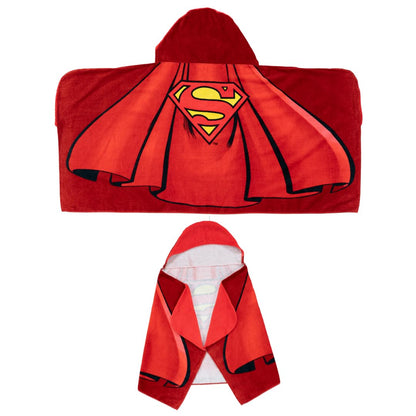 Franco Baby Shark - Juego de 2 Toallas de Rizo de algodón Suave y Absorbente para niños, 50 x 25 Pulgadas - Superman - 24 in x 50 in