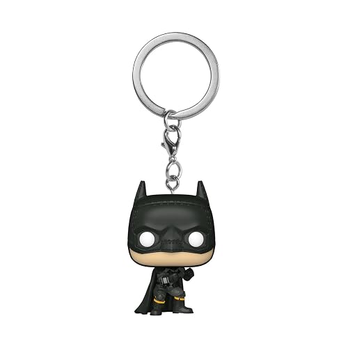 Funko Pop! Keychain: The Batman - Batman | Mercancía Oficial - Llavero Mini Figura para Llaves, Bolsas y Mochilas - Regalo Original para Fans