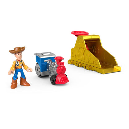 Fisher-Price Imaginext Toy Story Lanzador con Figura y Vehículo - Cartoonish