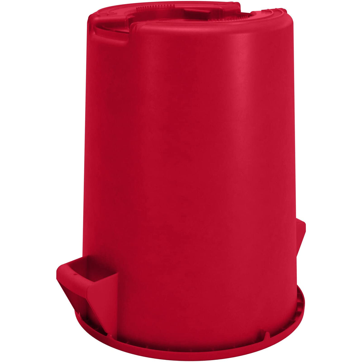 Carlisle FoodService Products Bronco Red 84102005 - Contenedor de basura redondo de 20 galones - Paquete de 6