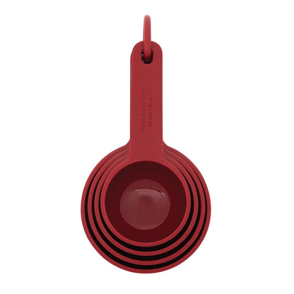 KitchenAid Juego de tazas medidoras universales, 4 piezas, Empire Red