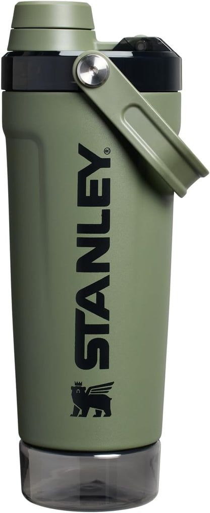 Stanley Vitalize Shaker Botella Mezcladora de Proteína 591 ml - Dried Pine