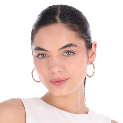 Nine West Aretes Dorado para Mujer