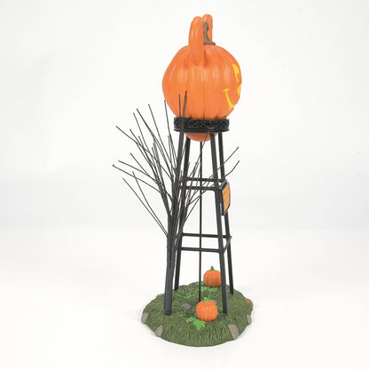 Department 56 Disney Village Halloween Pumpkintown Accessories - Figura de Torre de Agua de Mickey Mouse, 12.01 Pulgadas, Multicolor