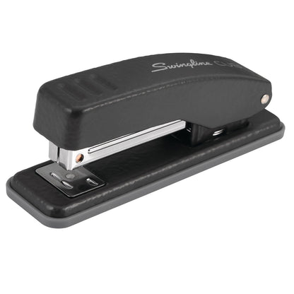 Swingline Cub Grapadora compacta de metal, negro mate (S701068)