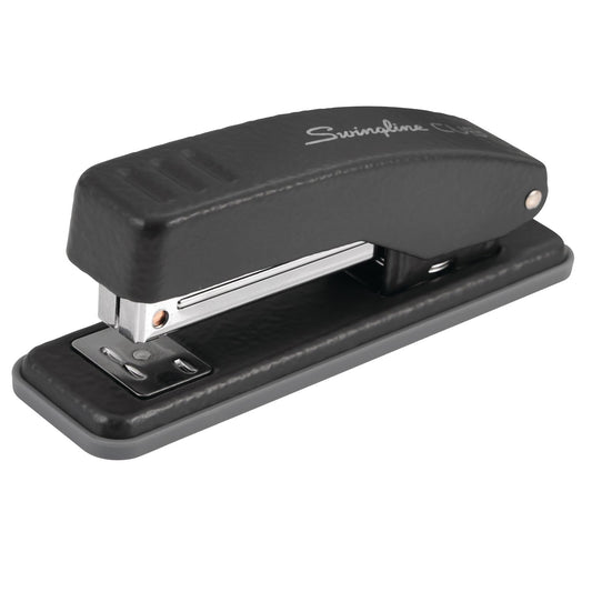 Swingline Cub Grapadora compacta de metal, negro mate (S701068)
