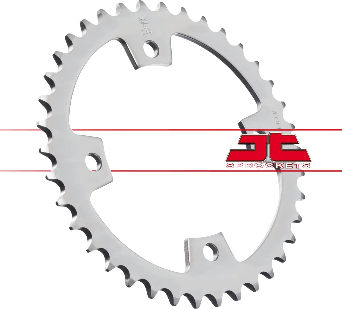 JT Sprockets JTR460.44 44T - Piñón Trasero de Acero, Negro