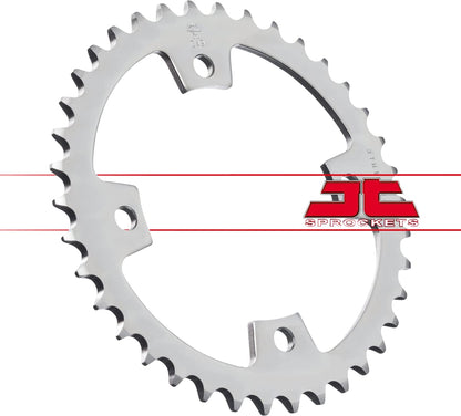 JT Sprockets JTR460.44 44T - Piñón Trasero de Acero, Negro