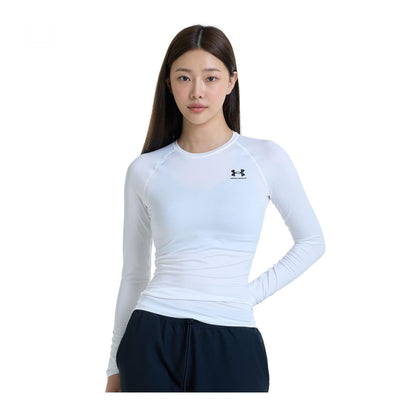 Under Armour Playera de compresión Heatgear de Manga Larga SudaderaMujer