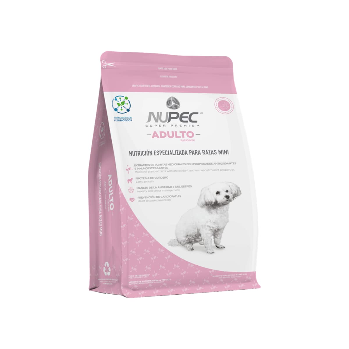 Nupec Comida para Perros Adulto Razas Mini 3 kg - Paquete de 1