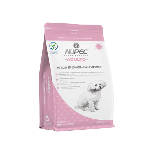Nupec Comida para Perros Adulto Razas Mini 3 kg - Paquete de 1