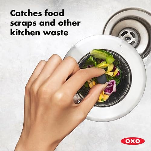 Oxo Gg Sink Strainer | OXO Good Grips - Colador de drenaje de silicona para fregadero, tapón para fregadero de cocina