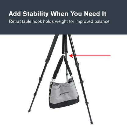 Celestron 82050 TrailSeeker Trípode (Negro)