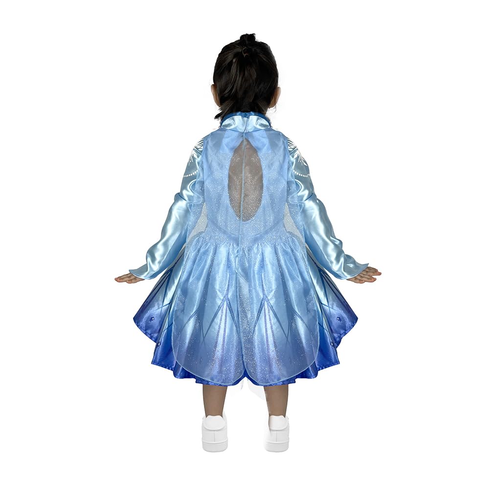 Fantasy Ruz, Disfraz Infantil, Elsa Modelo F12933-AZN6, Azul, Talla 6 años, Licencia original Disney