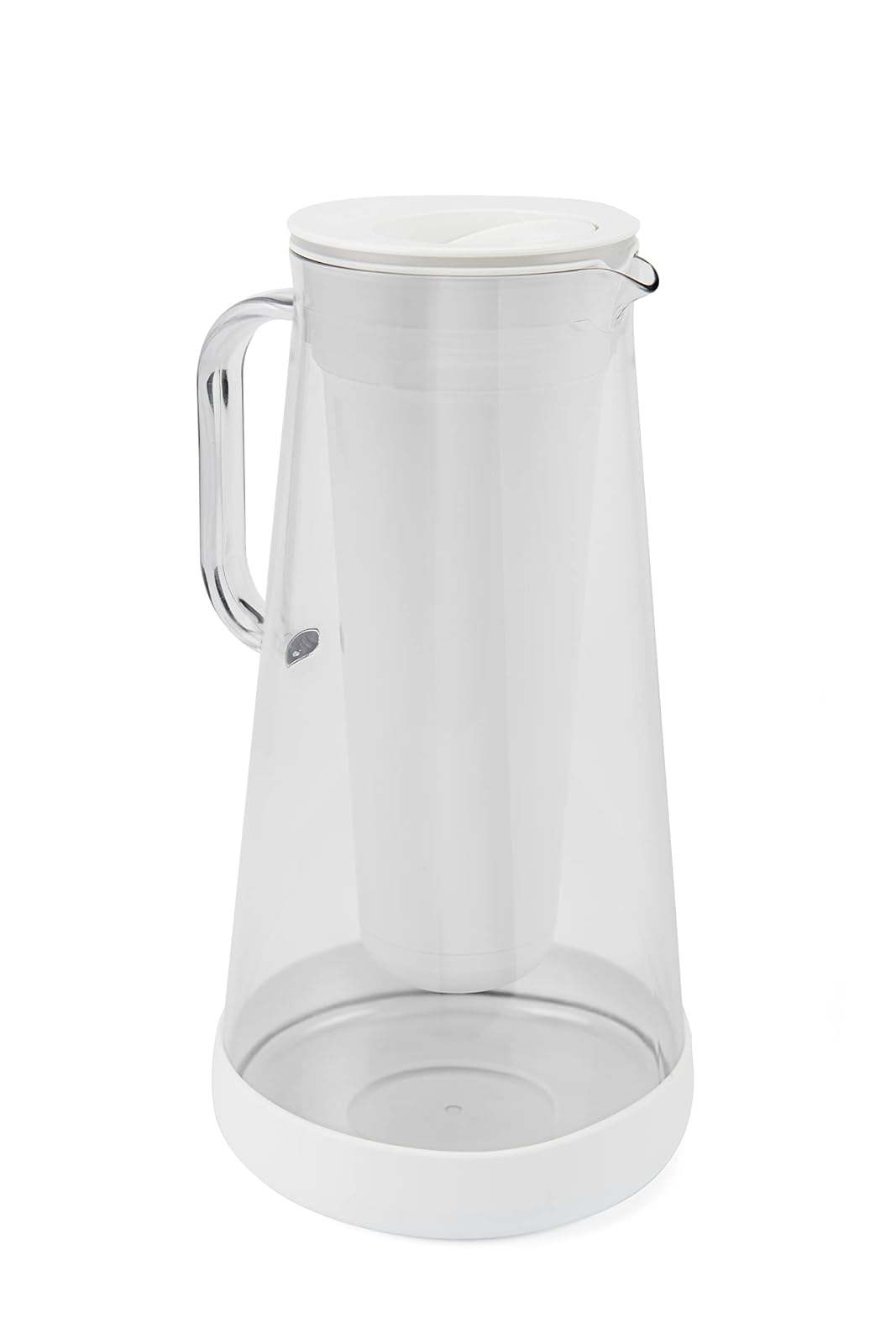 LifeStraw Home Base de Silicona, Jarra de Filtro de Agua, Accesorio de 10 Tazas, Color Blanco