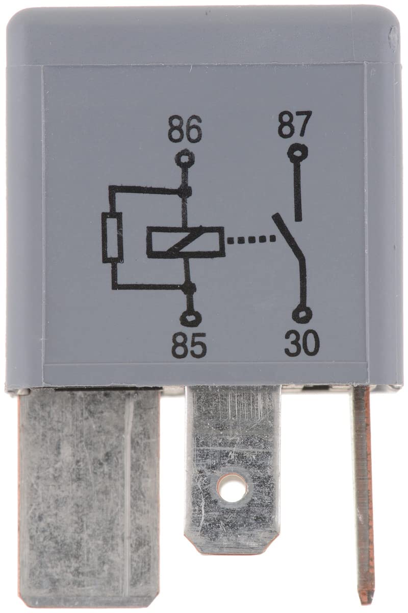 Bosch Mini Relevador Normalmente Abierto de 4 Pines, 12 V, 70 A, 0986332002