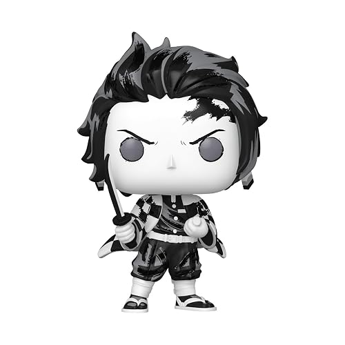 Funko Pop! Animation: Demon Slayer - Tanjiro (Sumi-Ink Edition) | Mercancía Oficial - Figura de Vinilo Coleccionable para Decoración - Regalo de Cumpleaños para Fans
