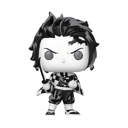 Funko Pop! Animation: Demon Slayer - Tanjiro (Sumi-Ink Edition) | Mercancía Oficial - Figura de Vinilo Coleccionable para Decoración - Regalo de Cumpleaños para Fans