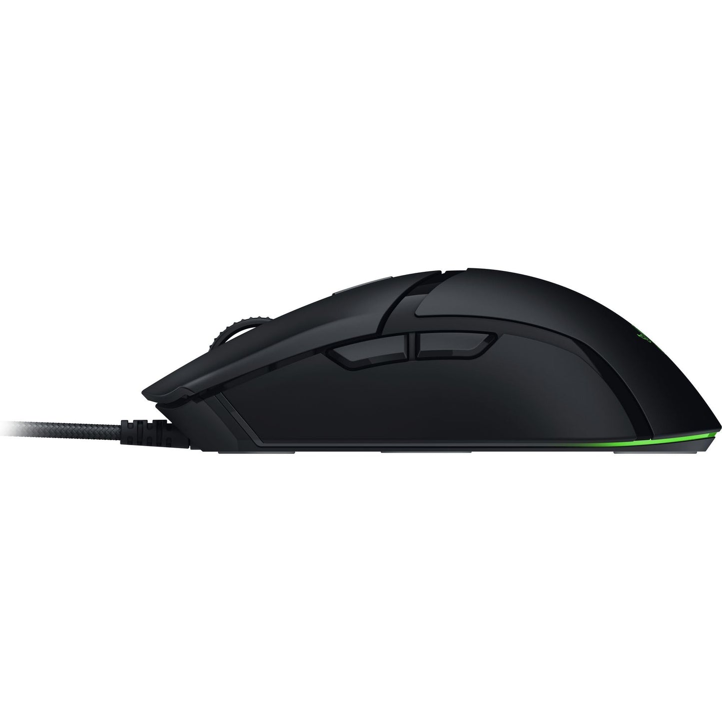 Razer Cobra Mouse para Juegos con Cable: Peso 58g - Interruptores Ópticos Gen-3 - Iluminación Chroma RGB con Luz Inferior - Sensor Óptico Preciso De 8500 dpi - Pies De Ratón 100% PTFE - Negro