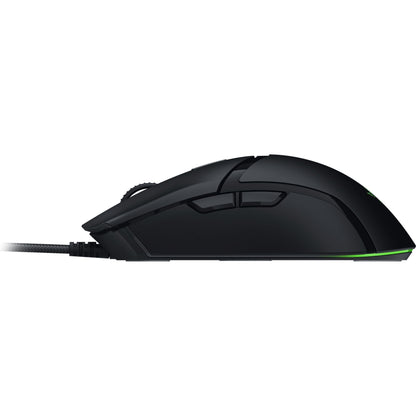 Razer Cobra Mouse para Juegos con Cable: Peso 58g - Interruptores Ópticos Gen-3 - Iluminación Chroma RGB con Luz Inferior - Sensor Óptico Preciso De 8500 dpi - Pies De Ratón 100% PTFE - Negro