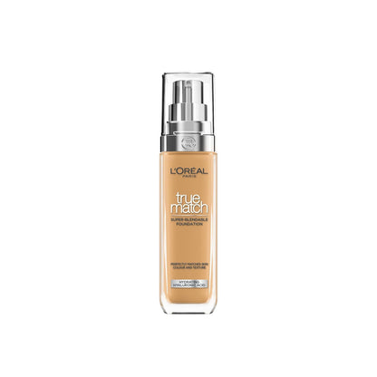 Loreal Paris True Match Base de Maquillaje Líquida con Ácido Hialurónico - ter 6.D - 6.W Miel d