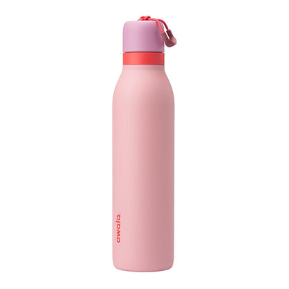Owala FreeSip Botella de Agua con Popote 24 oz - 24 Ounces - Angel Food Cake