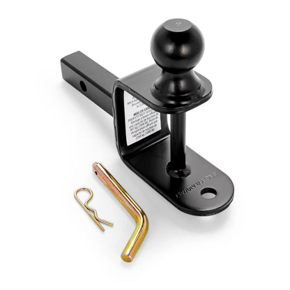 Camco 66024 negro ATV/UTV soporte de bola de jabalí (bola de 2" 1 Vástago de 1/10.2 cm), 1 paquete